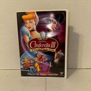 Disney Cinderella III DVD